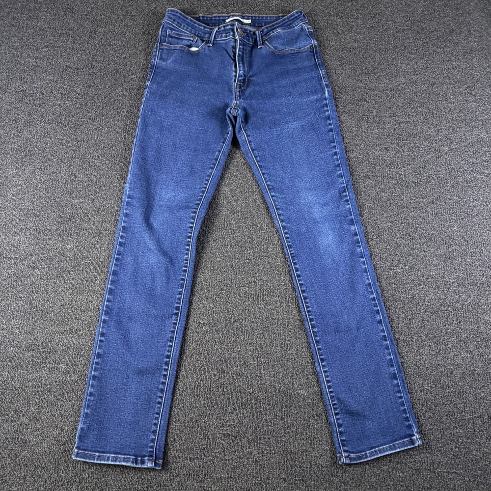 Levi's Jeans Womens 10 (28x29) Mid Rise Skinny Blue EUC